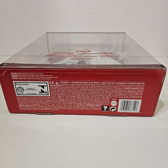 Rare Vintage 2008 Mattel Holiday Barbie Doll N5862 NEW in BOX, Unopened! - Picture 5 of 7